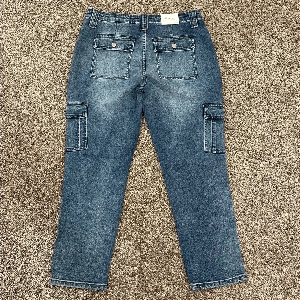 NWT • KANCAN • AVERY STRAIGHT LEG CARGO JEANS